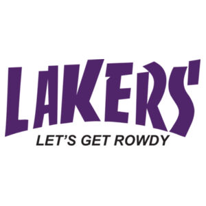 Lakers Let's Get Rowdy Design